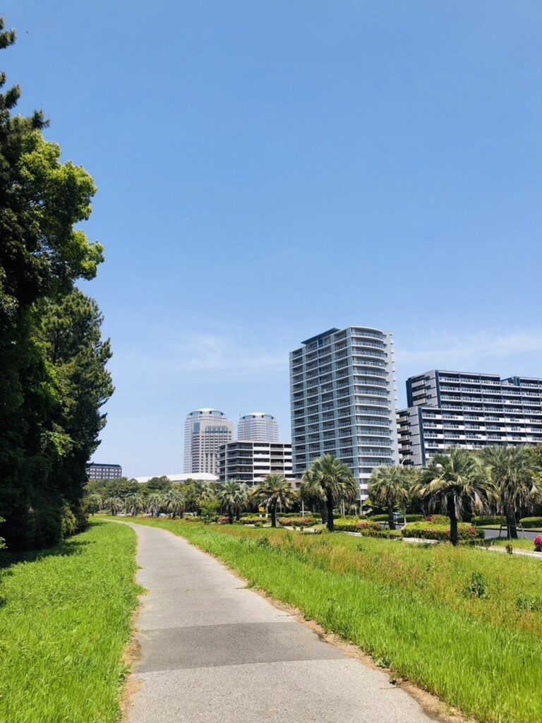 花見川サイクリングロード