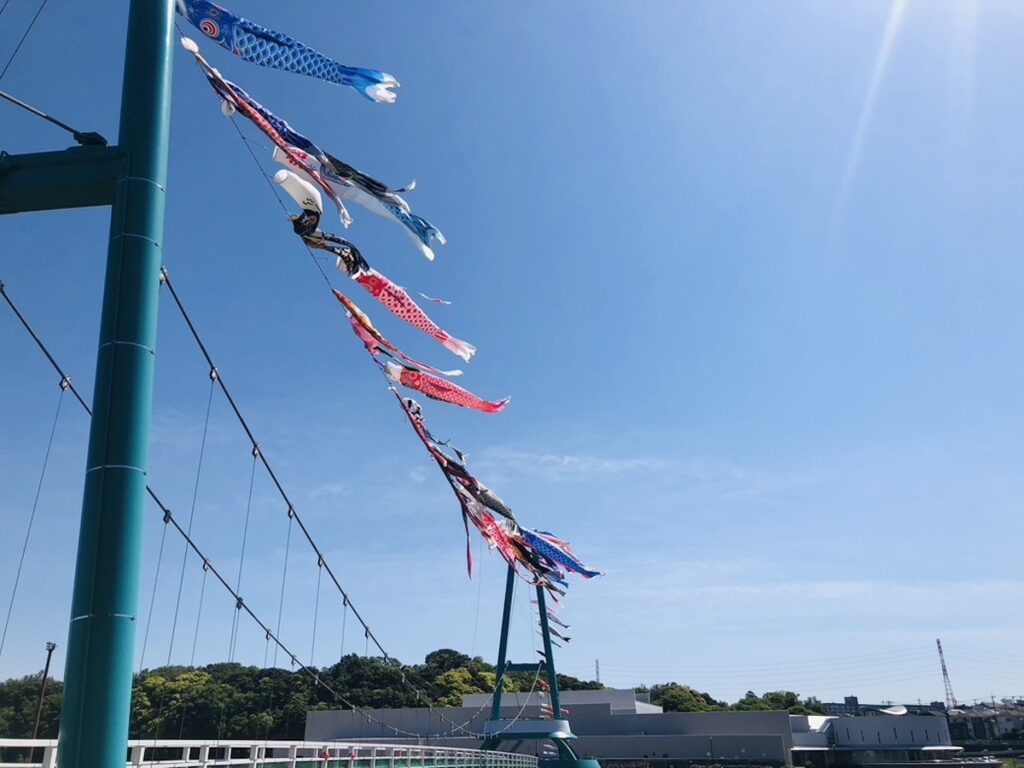新川サイクリングロードゆらゆら橋