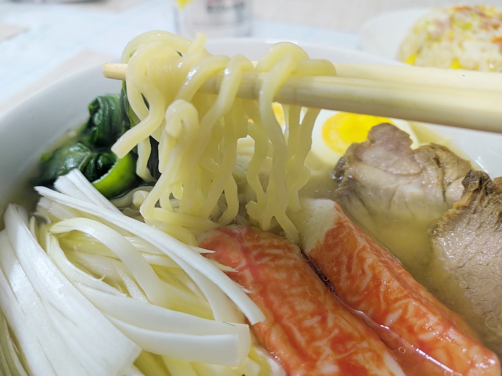 北海道限定ラーメン 海鮮三昧 かに