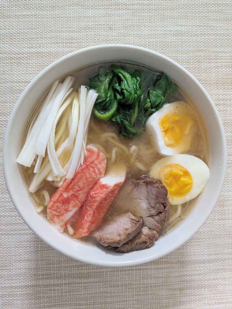 北海道限定ラーメン 海鮮三昧 かに