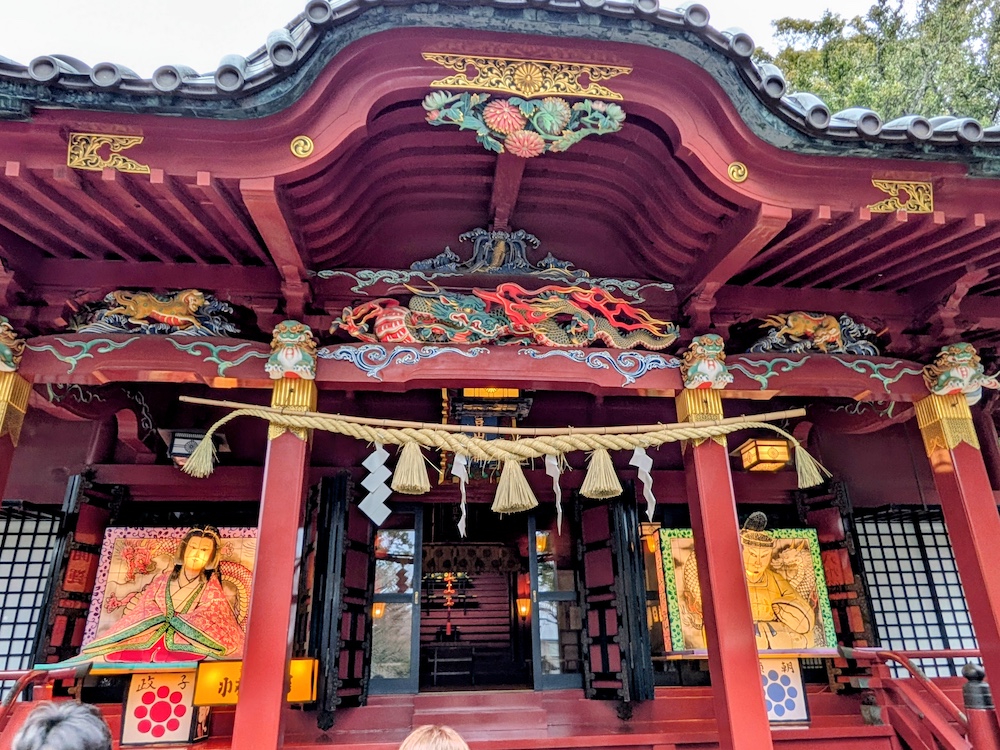 伊豆山神社の本殿