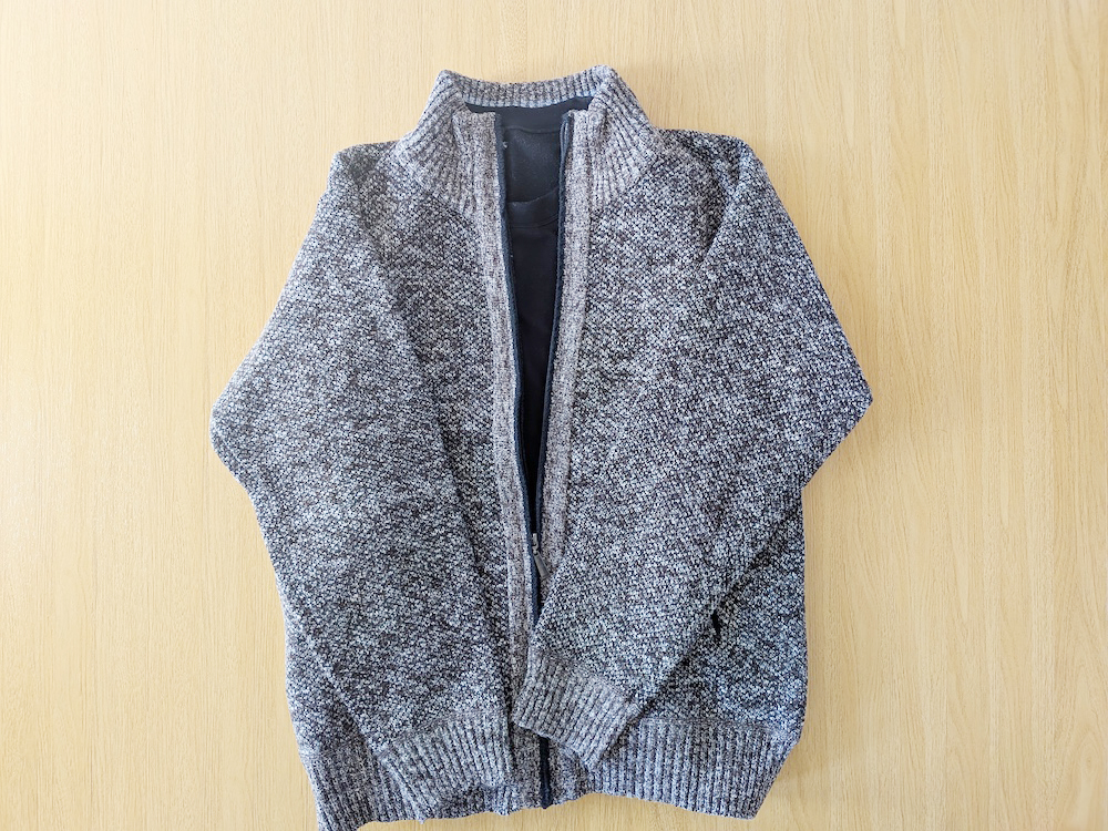 カーディガンメンズジャケット茶