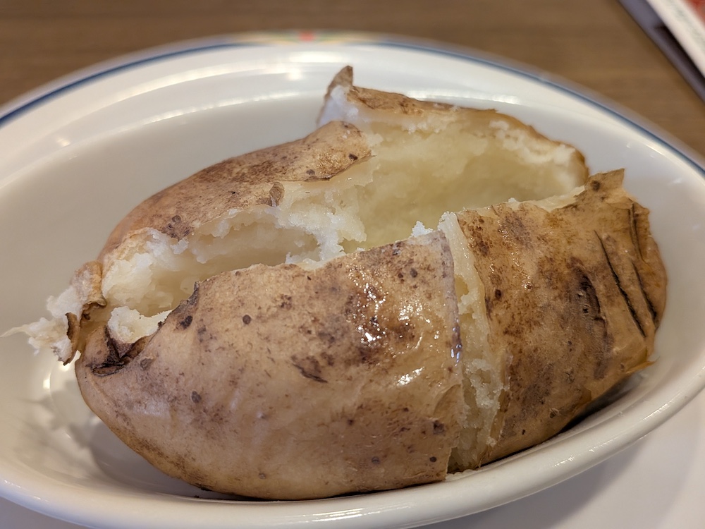 ステーキガストのアイダホポテト