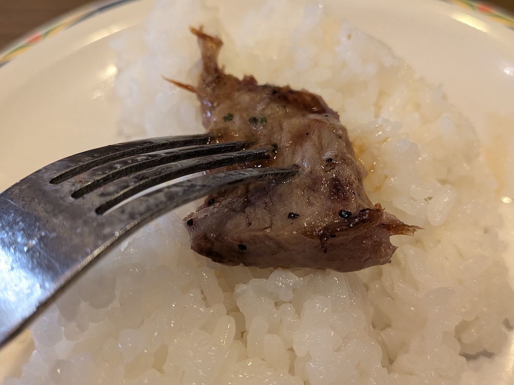 ステーキガスト「山形牛サーロインステーキ」