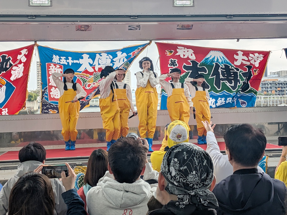 himawari(船橋)船橋漁港でライブ