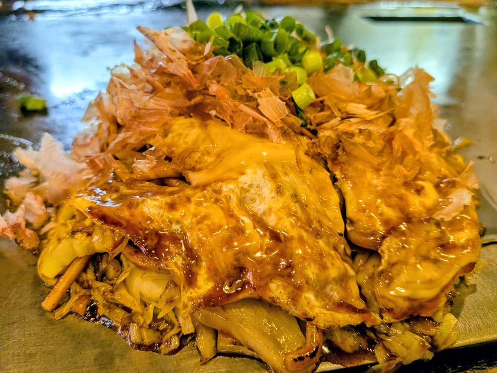 下北沢 お好み屋「だいこんまん」ぶた焼き