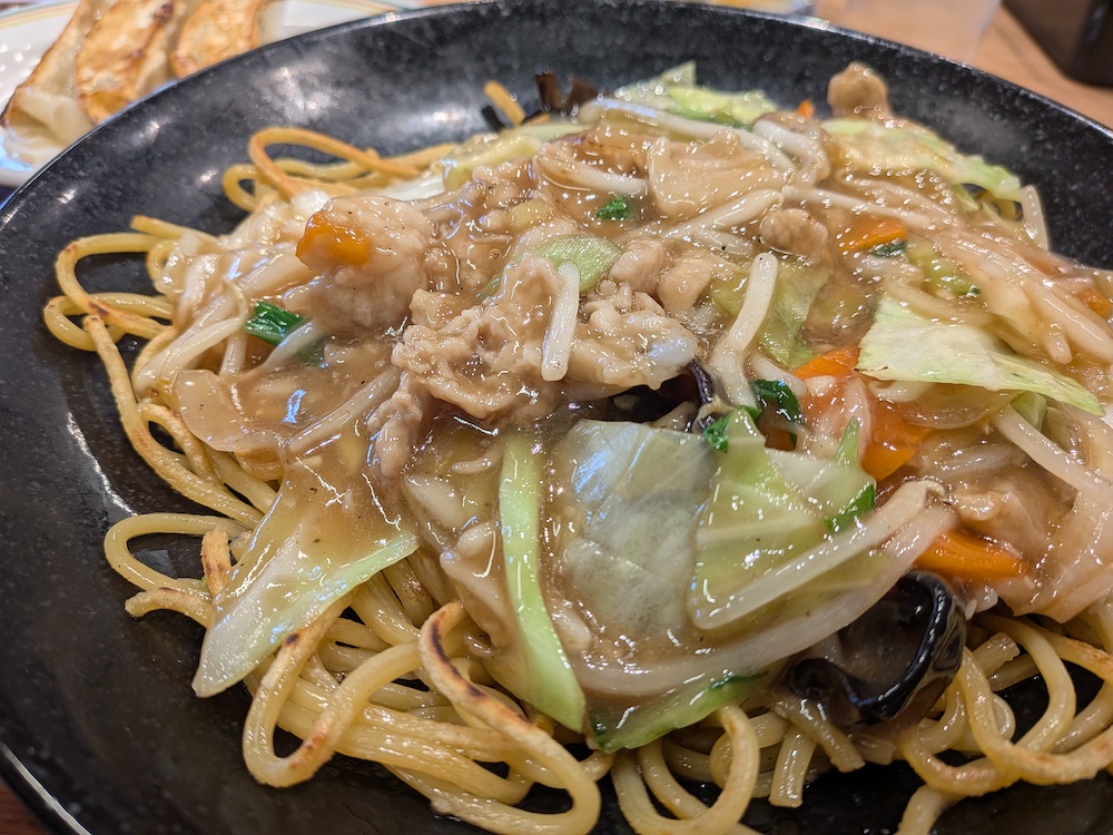 餃子の王将「あんかけ焼きそば」