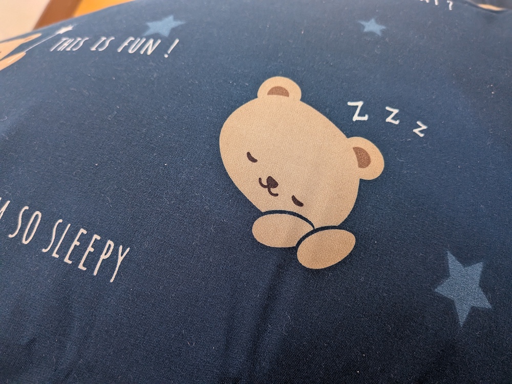 くまさんの布団カバー