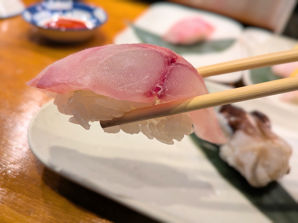 イサキの握り